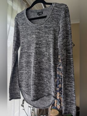 Wilfred Free Long Sleeve Top - Grey S